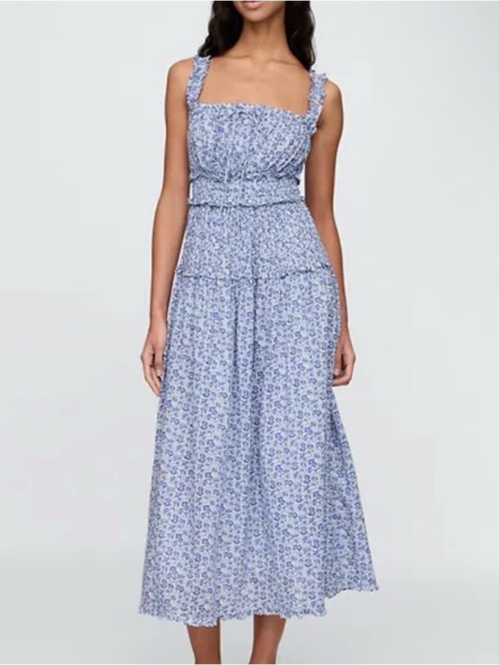 Gap × DÔEN Floral Midi Dress